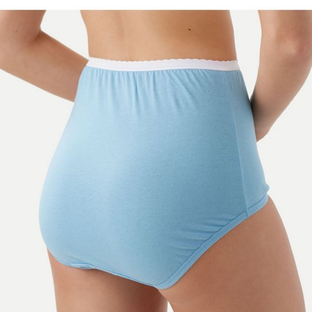 Breezies Set of 6 Cotton Brief Panties w/UltimAir - Picture 2 of 5